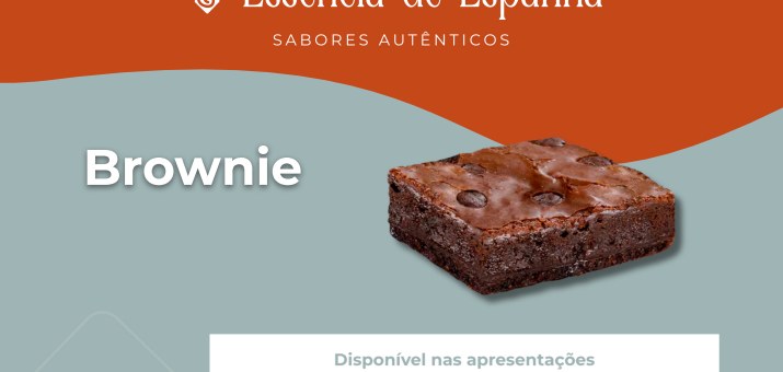 Brownie da Essência de Espanha, imagem do catálogo