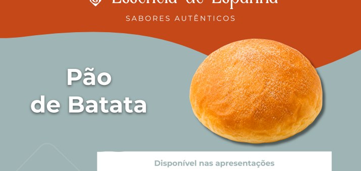 Pão de batata da Essência de Espanha, imagem do catálogo